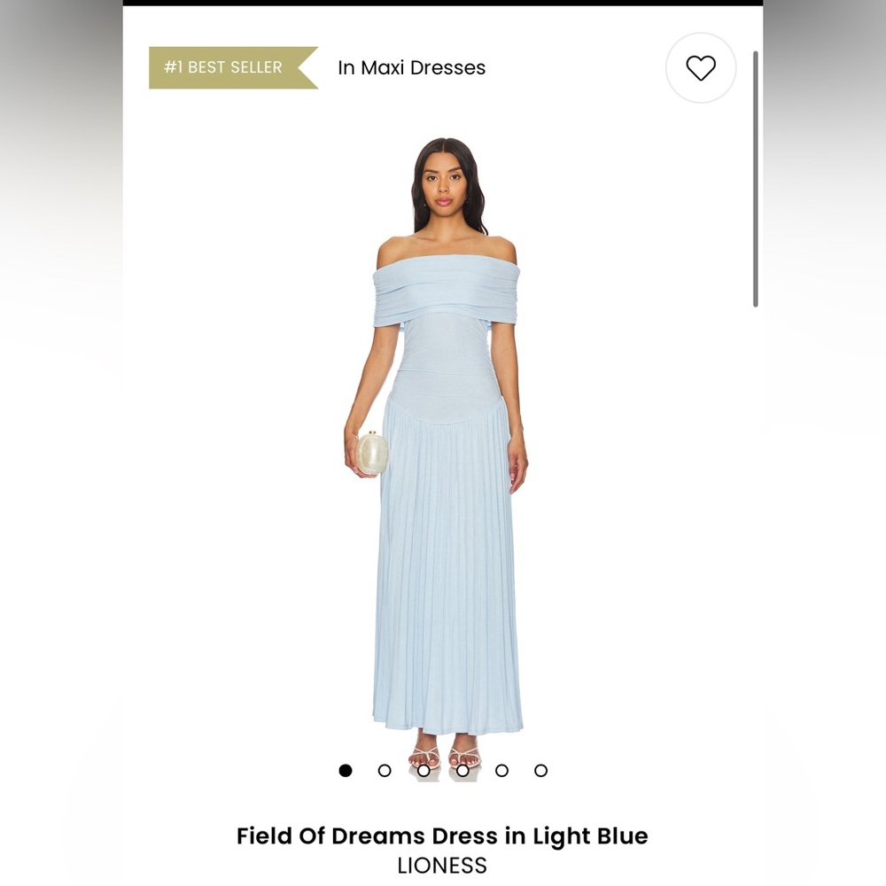 Lioness Field Of Dreams Off-the-Shoulder Maxi Dress